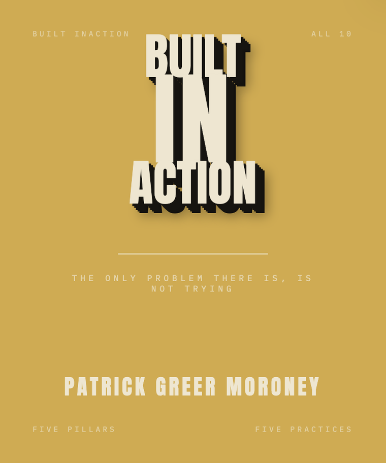 Built Inaction — the book, by Patrick Greer Moroney